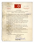 Elijah Muhammad Document Signed From 1958